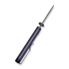Civivi Baby Banter Slip Joint Blue G10 Handle Gray Stonewashed Nitro-V Blade Çakı