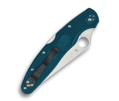 Spyderco Police 4 Blue Lightweight K390 Plainedge Çakı