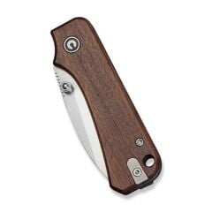 Civivi Baby Banter Slip Joint Guibourtia Wood Handle Satin Finished Nitro-V Blade Çakı