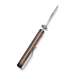 Civivi Baby Banter Slip Joint Guibourtia Wood Handle Satin Finished Nitro-V Blade Çakı