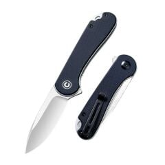 Civivi Elementum Black G10 Handle Satin Finished D2 Blade Çakı