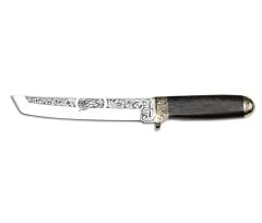 Bora 501 Tanto Wenge Sap Ördek Motifli Gravürlü Bıçak