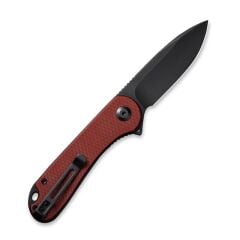 Civivi Elementum Burgundy G10 Handle Black Stonewashed D2 Blade Çakı