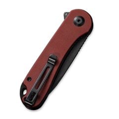 Civivi Elementum Burgundy G10 Handle Black Stonewashed D2 Blade Çakı