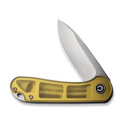 Civivi Elementum Polished Ultem Handle Satin Finished D2 Blade Çakı