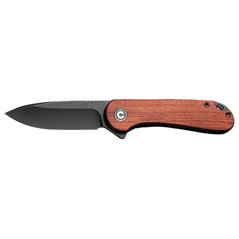 Civivi Guibourtia Wood Handle Black Stonewashed D2 Blade Çakı