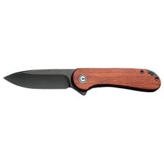 Civivi Guibourtia Wood Handle Black Stonewashed D2 Blade Çakı