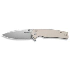 Sencut Sachse Ivory G10 Handle Satin Finished 9Cr18MoV Blade Çakı