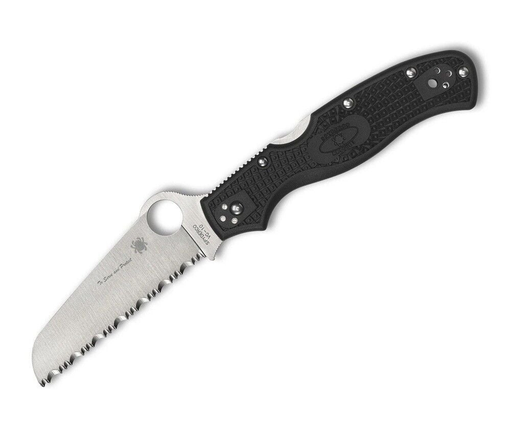 Spyderco Rescue 3 Thin Blue Line Spyderedge Çakı