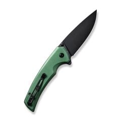 Sencut Serene Green Aluminum Handle Black D2 Blade Çakı