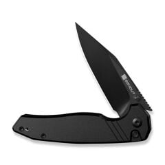 Sencut Selkyris Black Aluminum Handle Black D2 Blade Çakı
