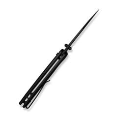 Sencut Selkyris Black Aluminum Handle Black D2 Blade Çakı