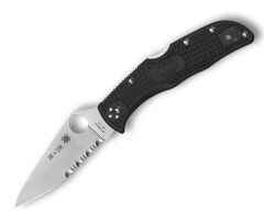 Spyderco Endela Thin Red Line Combinationedge Çakı