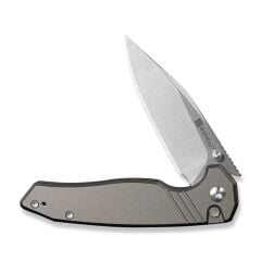 Sencut Selkyris Gray Aluminum Handle Satin Finished D2 Blade Çakı