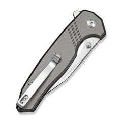 Sencut Selkyris Gray Aluminum Handle Satin Finished D2 Blade Çakı