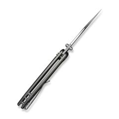 Sencut Selkyris Gray Aluminum Handle Satin Finished D2 Blade Çakı