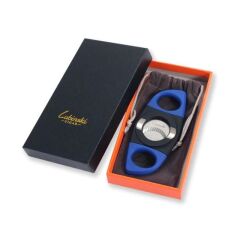 Lubinski Plastik Standlı Puro Kesici 60Ring Mavi