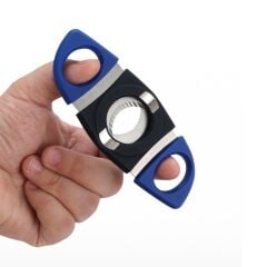 Lubinski Plastik Standlı Puro Kesici 60Ring Mavi