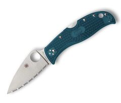 Spyderco Leafjumper Ser Blue FRN K390 Çakı