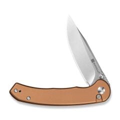 Sencut Ingot Coyote Brown Aluminum Handle Stonewashed D2 Blade Çakı