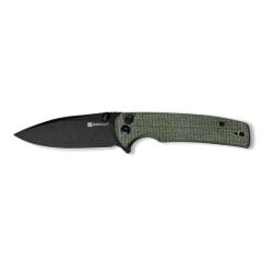 Sencut Sachse Flipper & Button Lock & Thumb Stud Knife Micarta Handle Çakı