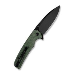 Sencut Sachse Flipper & Button Lock & Thumb Stud Knife Micarta Handle Çakı