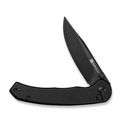 Sencut Ingot Black Aluminum Handle Black D2 Blade Blade Çakı