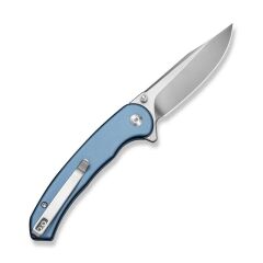 Sencut Ingot Blue Aluminum Handle Satin Finished D2 Blade Çakı