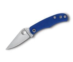 Spyderco Bug G10 Blue PlainEdge Çakı