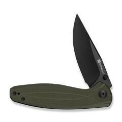 Sencut Vyrce OD Green G10 Handle Black D2 Blade Çakı