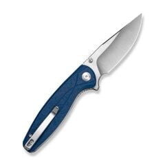 Sencut Vyrce Blue Shredded G10 Handle Satin Finished D2 Blade Çakı