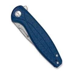 Sencut Vyrce Blue Shredded G10 Handle Satin Finished D2 Blade Çakı