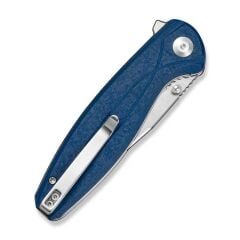 Sencut Vyrce Blue Shredded G10 Handle Satin Finished D2 Blade Çakı