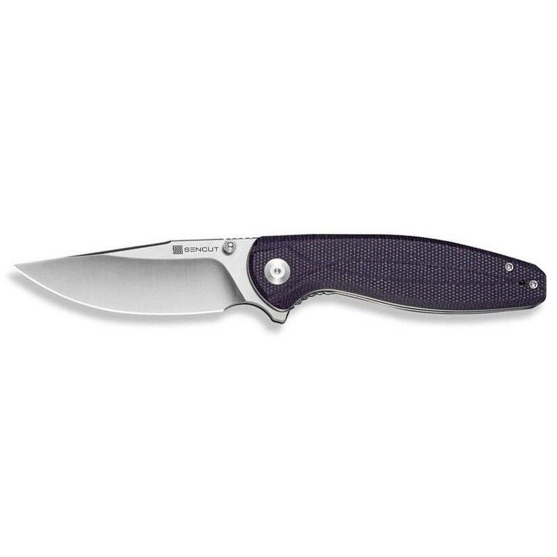 Sencut Vyrce Purple Canvas Micarta Handle Satin Finished D2 Blade Çakı