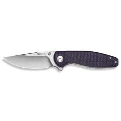 Sencut Vyrce Purple Canvas Micarta Handle Satin Finished D2 Blade Çakı