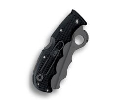 Spyderco Assist Black Lightweight Black Blade Combinationedge Çakı
