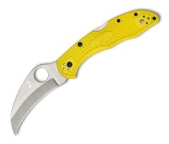 Spyderco Tasman Salt 2 Yellow Plainedge Çakı