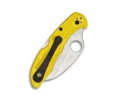 Spyderco Tasman Salt 2 Yellow Plainedge Çakı