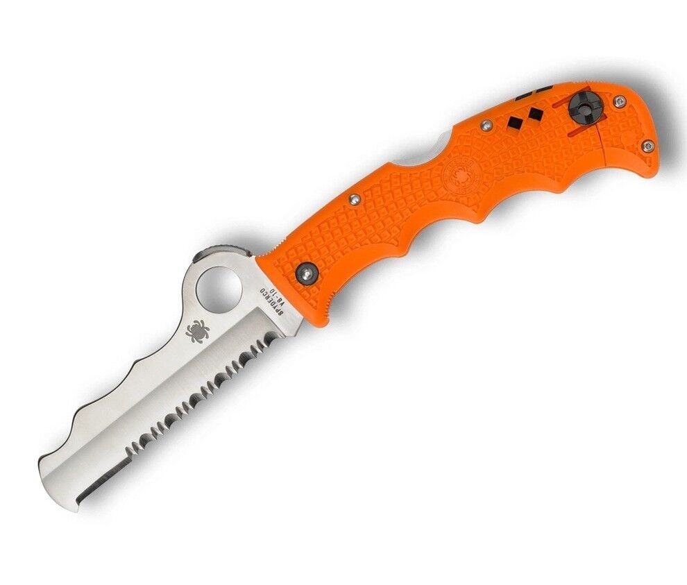 Spyderco Assist Orange Lightweight Combinationedge Çakı