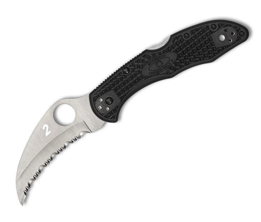 Spyderco Tasman Salt 2 Black Spyderedge Çakı