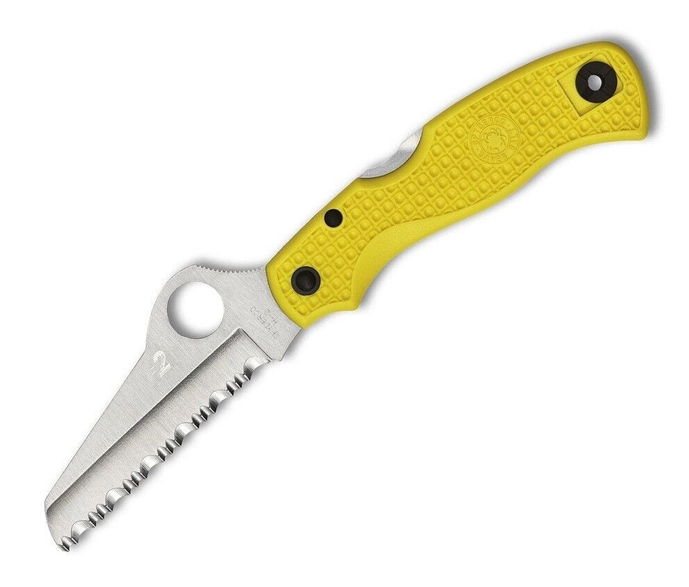 Spyderco Saver Salt 79mm Yellow Ltw Spyderedge Çakı