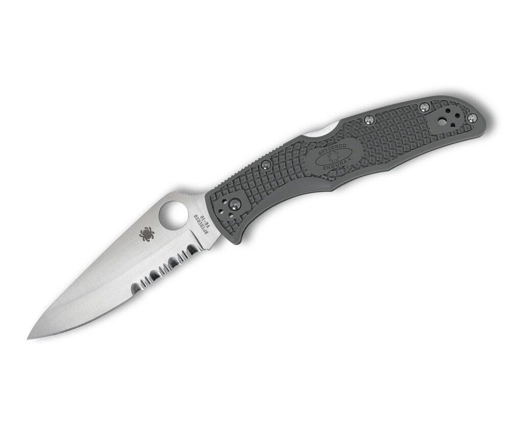 Spyderco Endura 4 Foliage Green Lightweight Cobinationedge Çakı