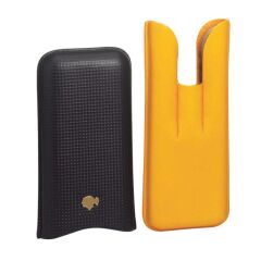 Cohiba Limited Edition Siyah/Sarı Deri Puro Kılıfı 3'lü 60Ring