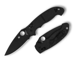 Spyderco Manix 2XL Salt Black G-10 CPM Magnacut Black Blade Çakı
