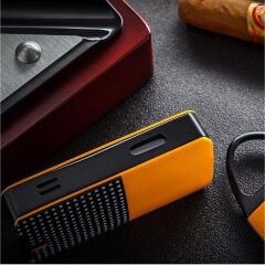 Cohiba 3 Torch Pürmüz Puro Delicili Çakmak Ve Kesici Seti