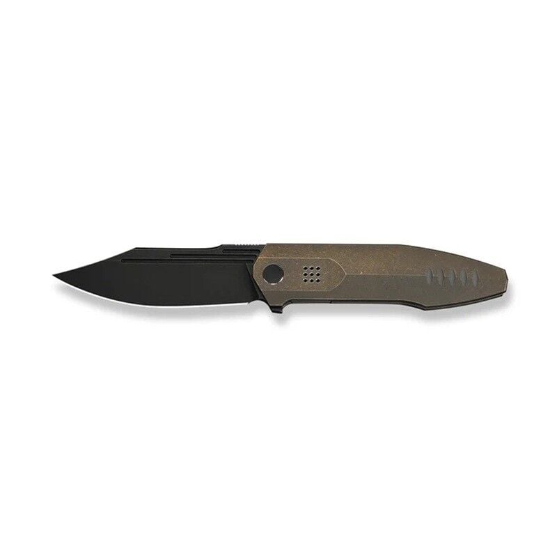 We Knife Limited Flight Line Bronze Titanium Handle Black Stonewashed Bohler M390 Blade Limited Edition (200 Pcs) Çakı