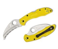 Spyderco Tasman Salt 2 Yellow Spyderedge Çakı