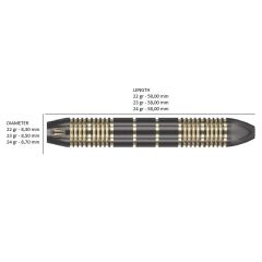 Target Vitus Brass Çelik Uçlu Dart Oku