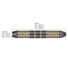 Target Vitus Brass Çelik Uçlu Dart Oku