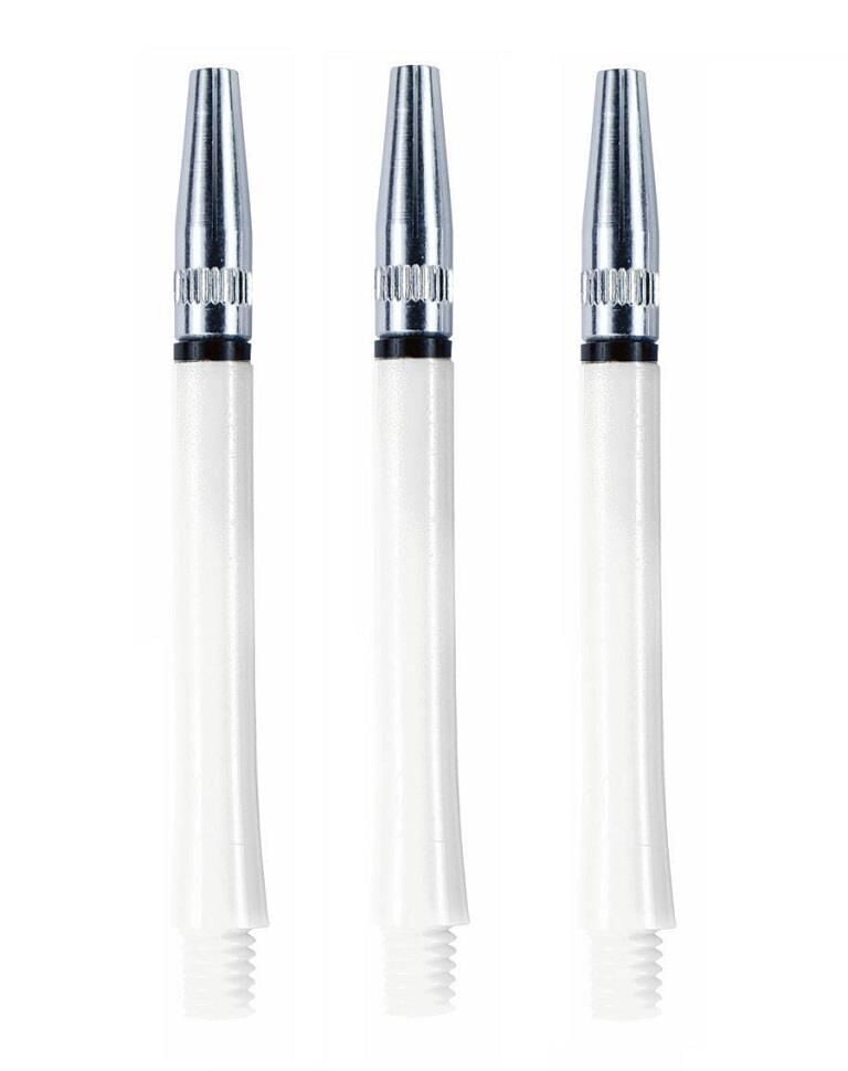 Winmau Nylon Revolving Dart Shafts Beyaz - Short